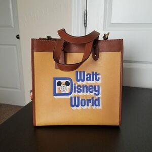 NWOT Coach Disney Field Large Tote